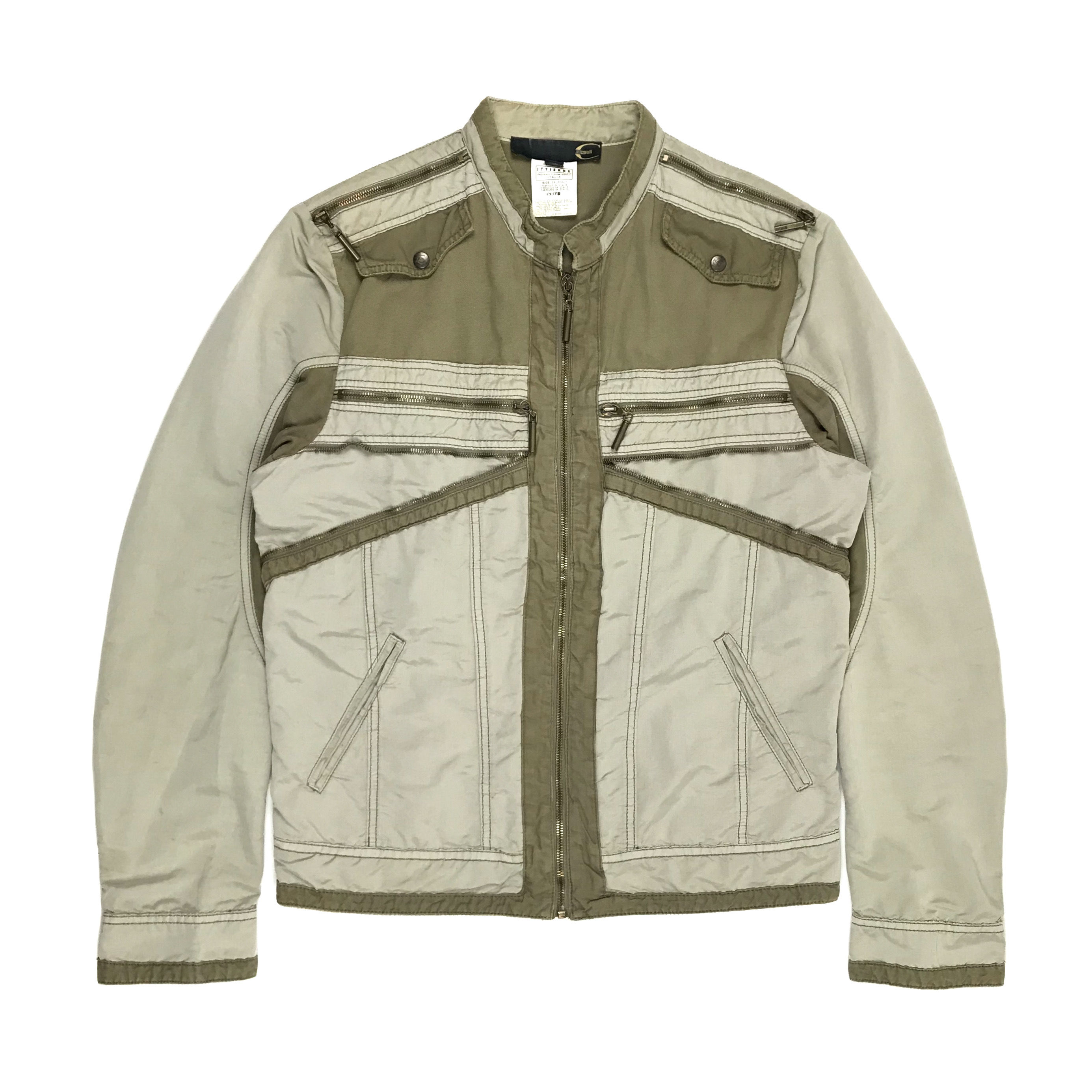 Roberto Cavalli cargo chore jacket