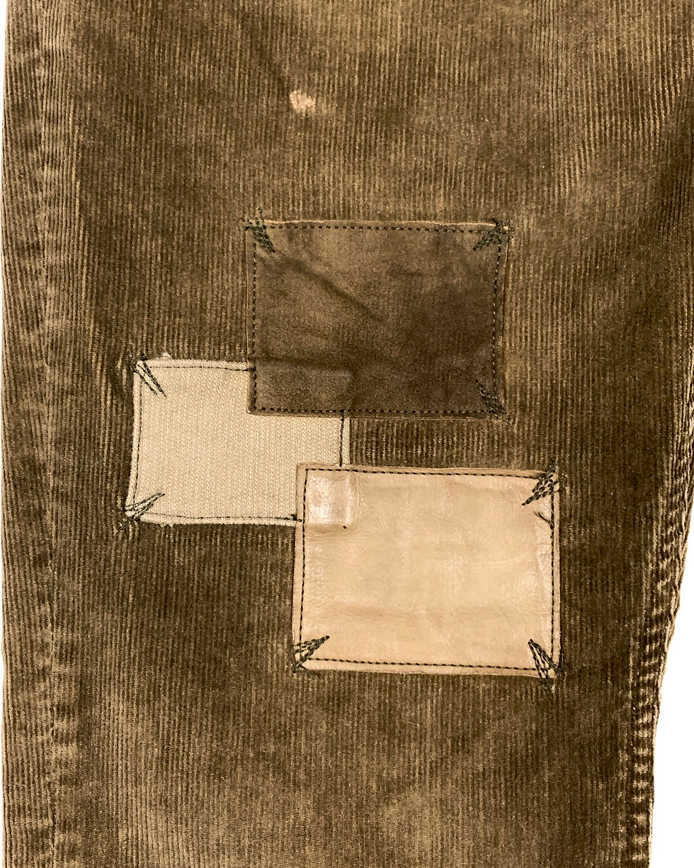 Thumbnail: Isamu Katayama Backlash SS07 corduroy patchwork pants
