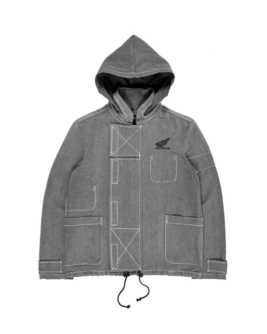 Shinichiro Arakawa x Honda contrast stitch cotton-canvas jacket 