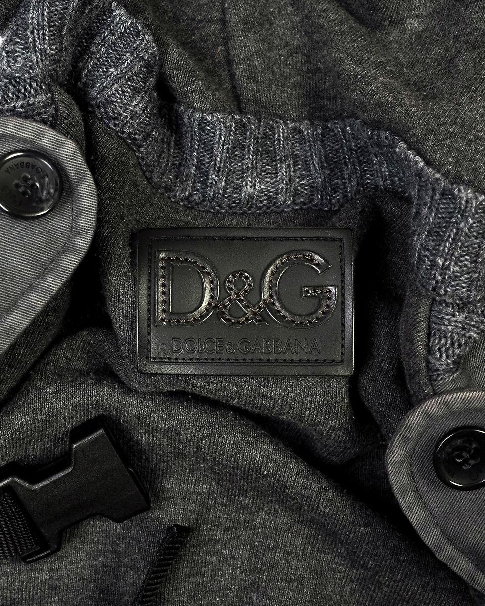 Thumbnail: DOLCE & GABBANA AW03 HYBRID BONDAGE HOODIE