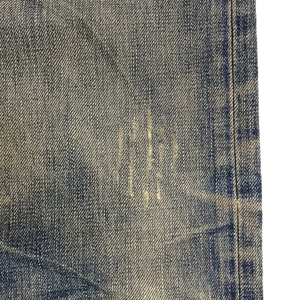 Thumbnail: Dior Homme AW03 sandwashed clawmark denim