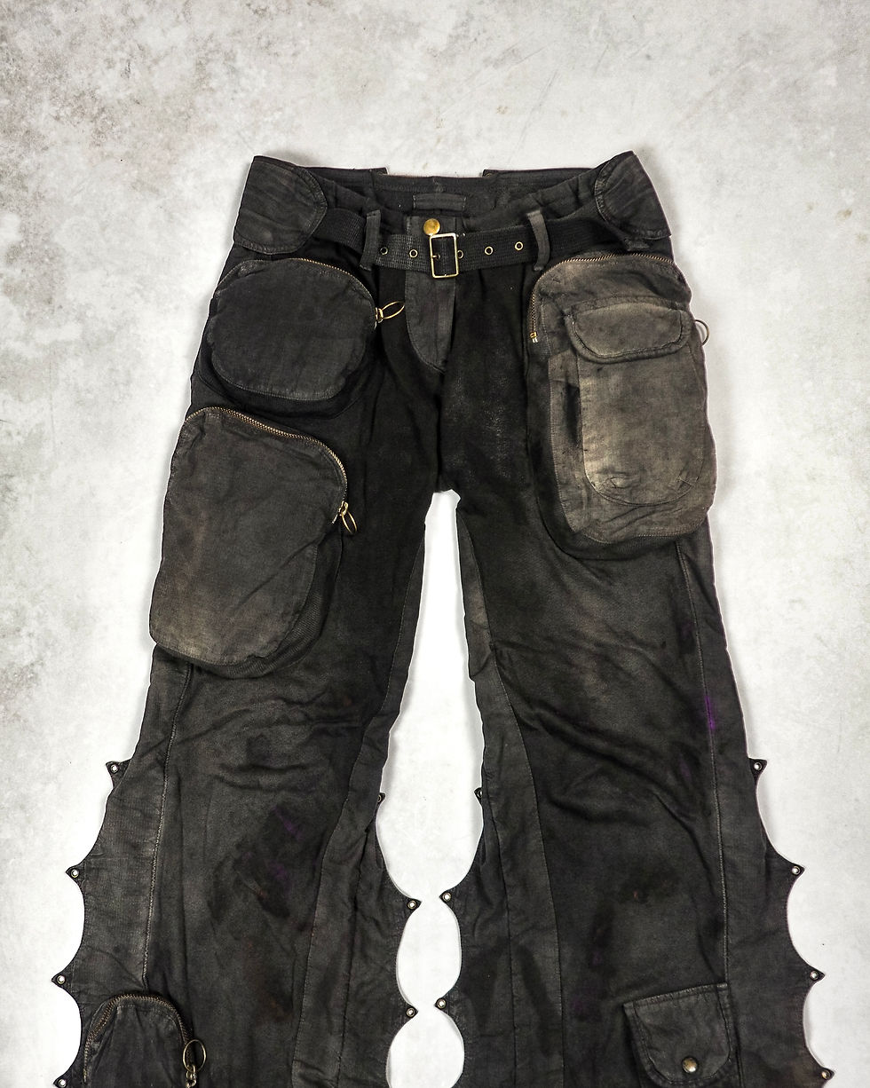 パンツ 00s archive share spirit short pants SHARE SPIRIT BATWING RAVER PANTS | Barhaine Archive
