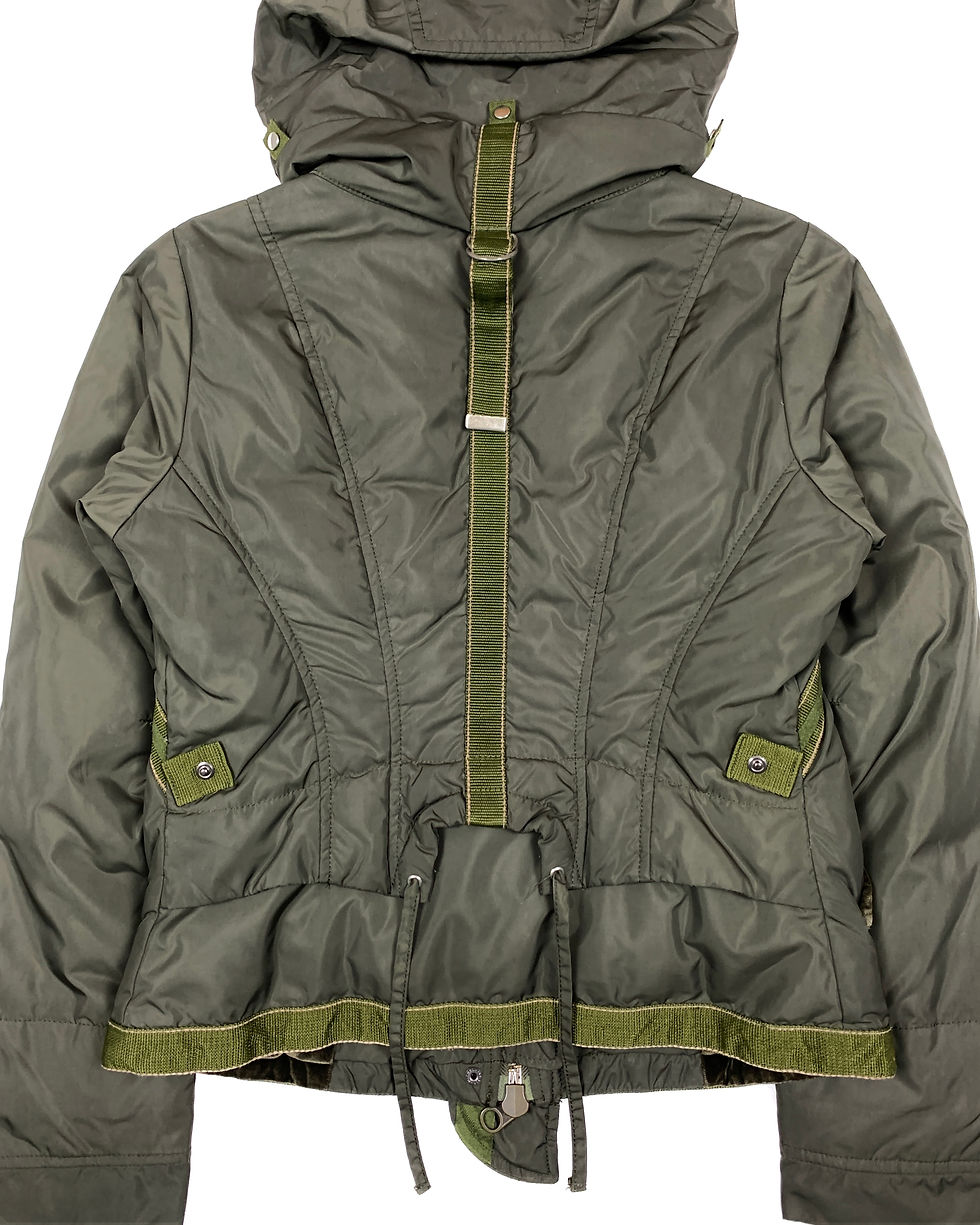 ジャケット Marithe + Francois Girbaud MOUVEMENT W HOODED WINDBREAKER li JACKET - MARITHE FRANCOIS GIRBAUD