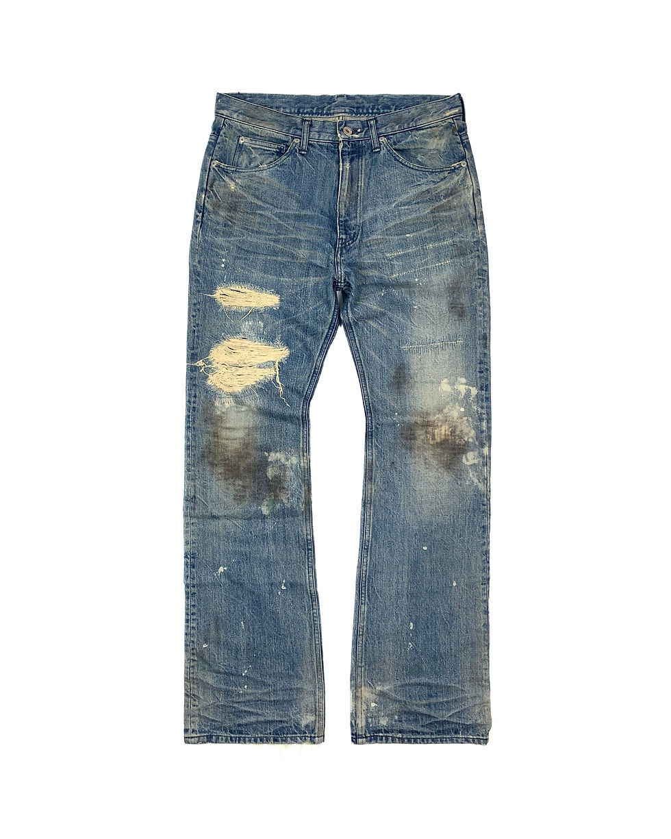 Isamu Katayama Backlash distressed jeans