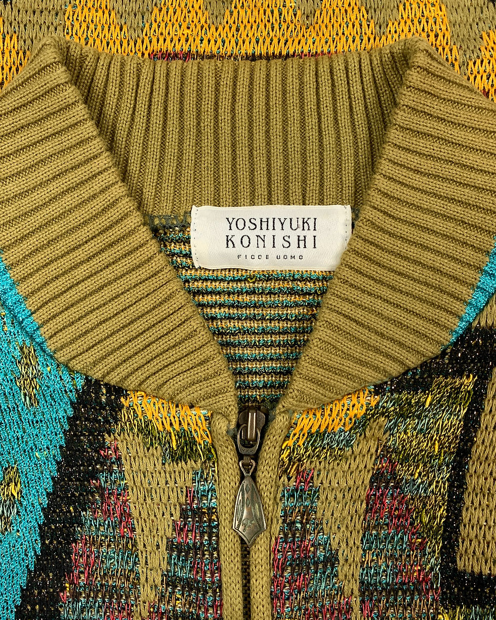 Thumbnail: YOSHIYUKI KONISHI 80S MULTI-KNIT CARDIGAN