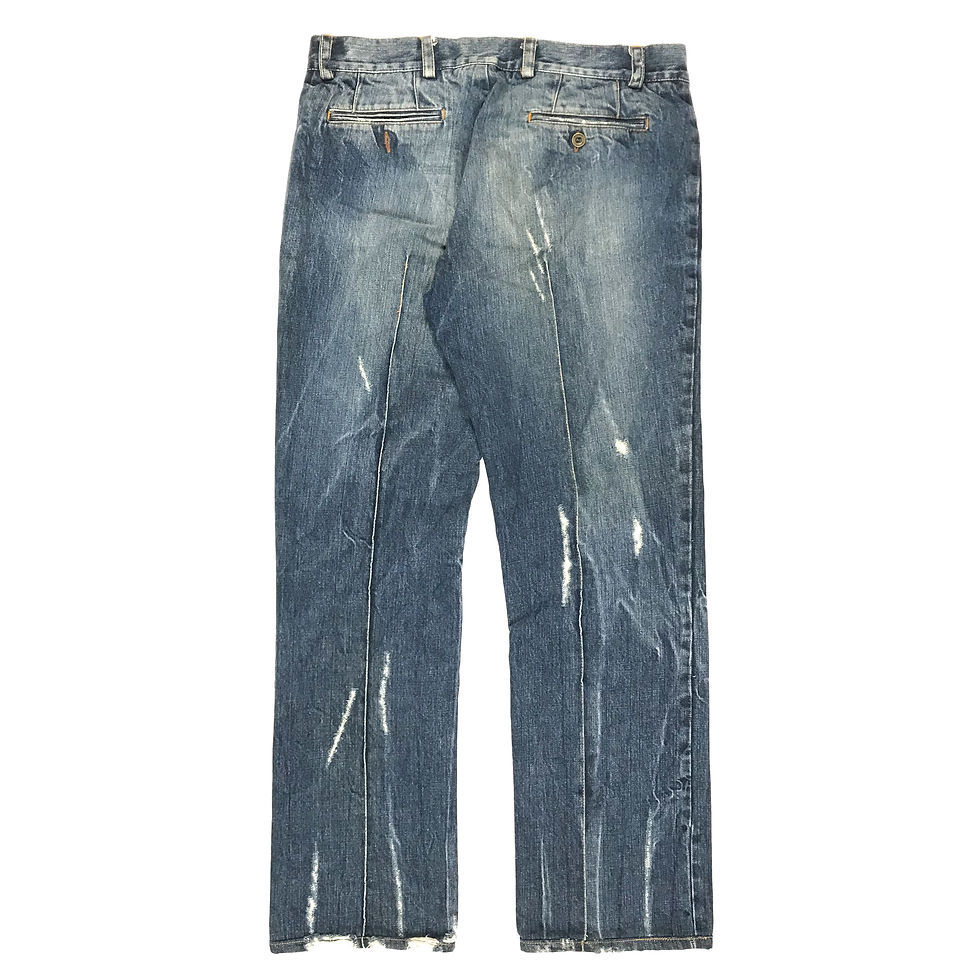 Thumbnail: Roberto Cavalli backwards jeans