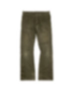 Thumbnail: Tete Homme adjustable flare panelled pants