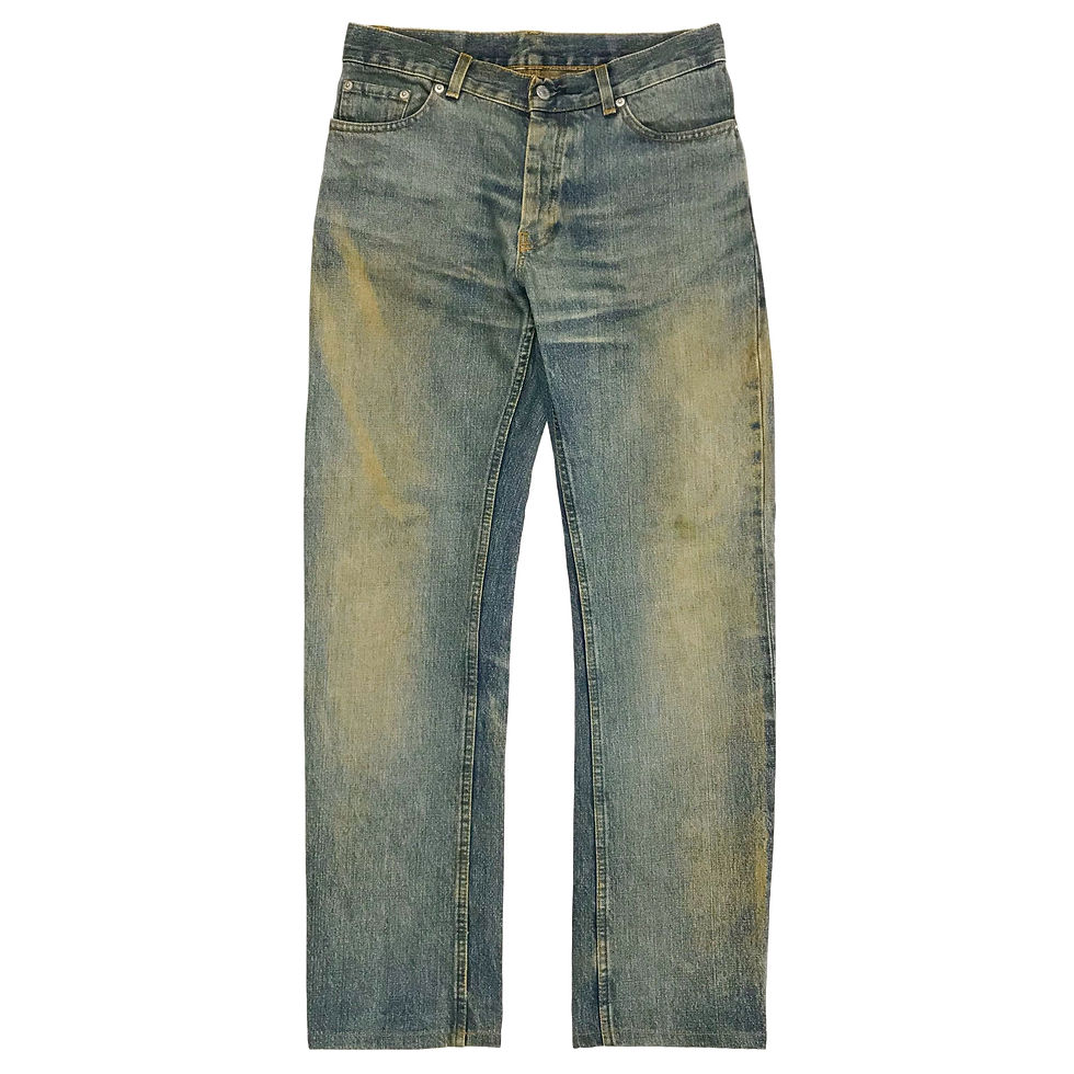 Thumbnail: Helmut Lang AW98 flamethrower jeans
