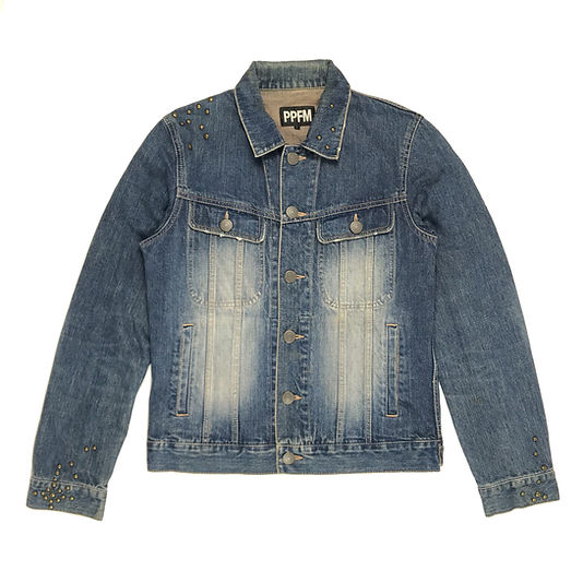 y/official 短丈 studs jacket opium archive