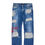 Thumbnail: DOLCE & GABBANA AW04 DISTRESSED PATCHWORK RISING SUN JEANS
