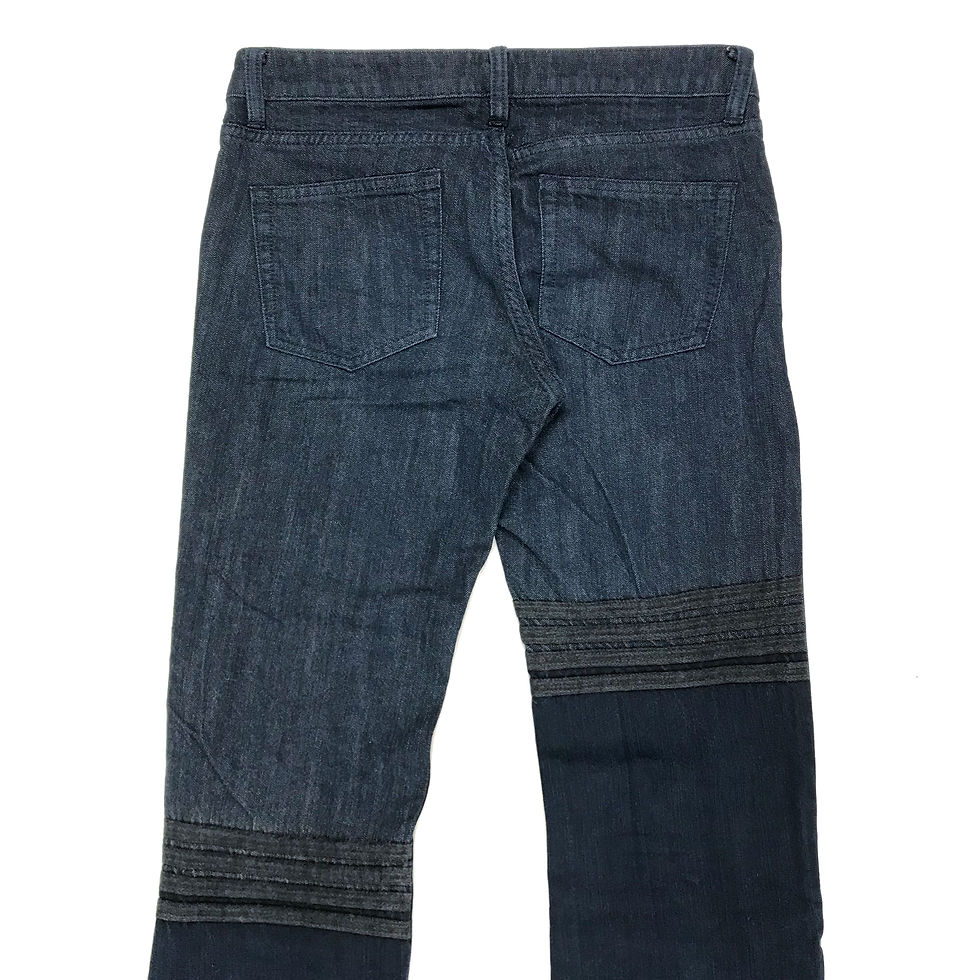 Thumbnail: Issey Miyake A-Poc reconstructed jeans