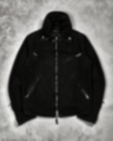 EMPORIO ARMANI 00S DENIM BIKER JACKET