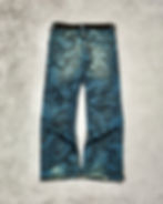 Thumbnail: NICOLE CLUB FOR MEN TRIBAL PRINT JEANS