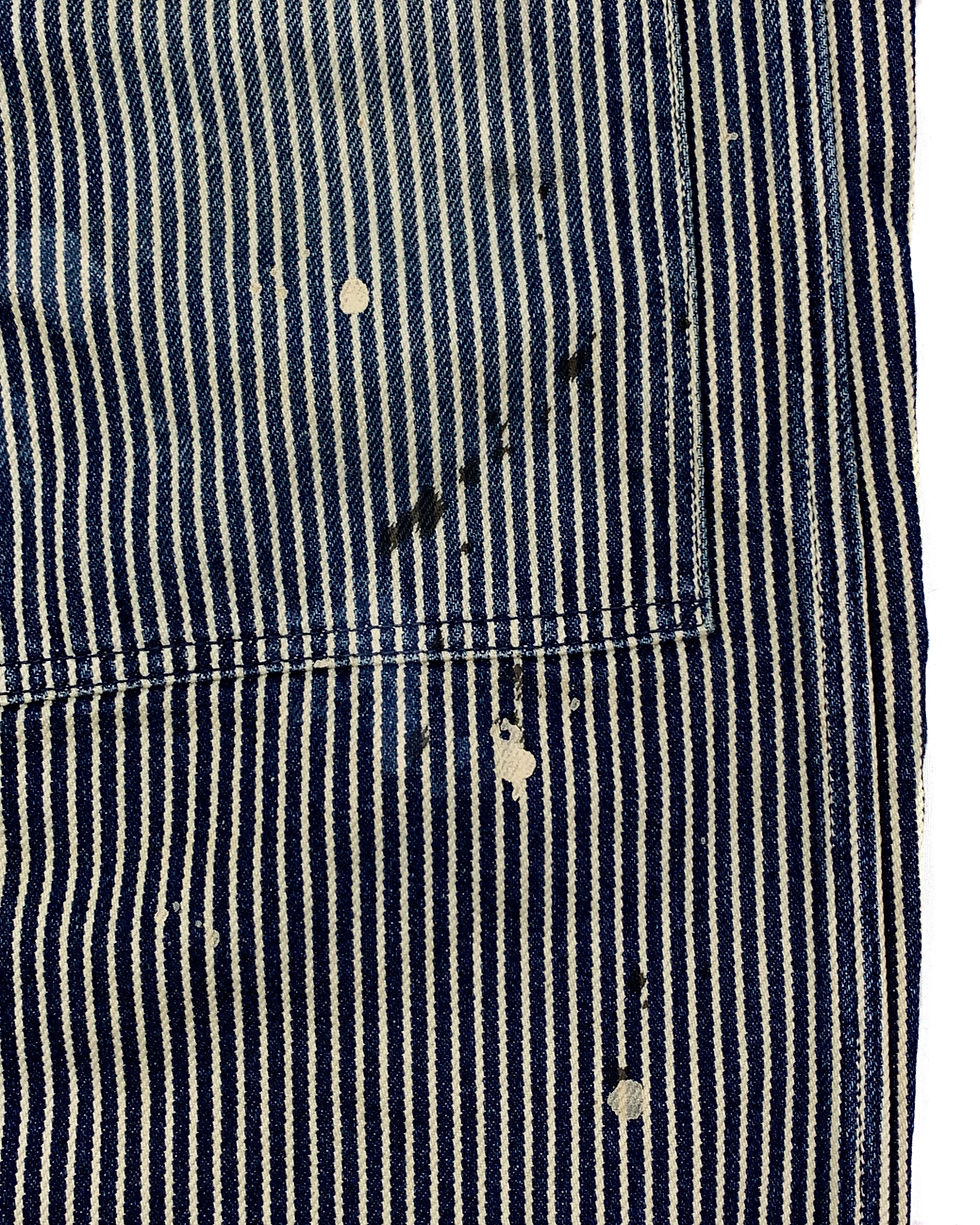 Thumbnail: Isamu Katayama Backlash SS07 hickory pinstripe carpenter jeans