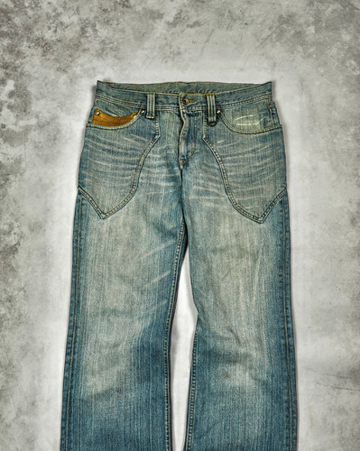 NICOLE CLUB FOR MEN SNAKESKIN POCKET JEANS | Barhaine Archive