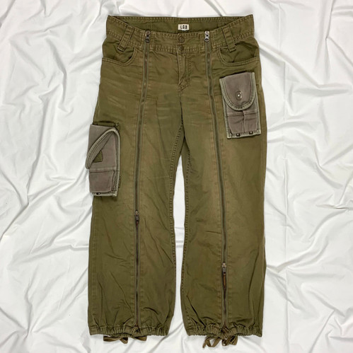 L.G.B. detachable pocket parachute pants | Barhaine Archive L.G.B. detachable pocket parachute pants | Barhaine Archive