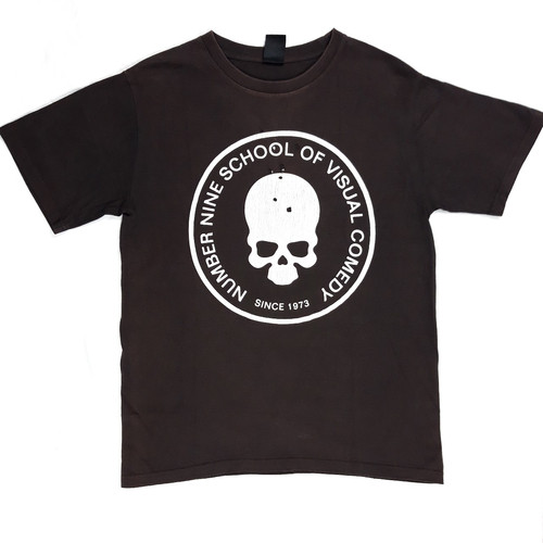 Number (N)ine school of visual comedy tee | Barhaine Archive