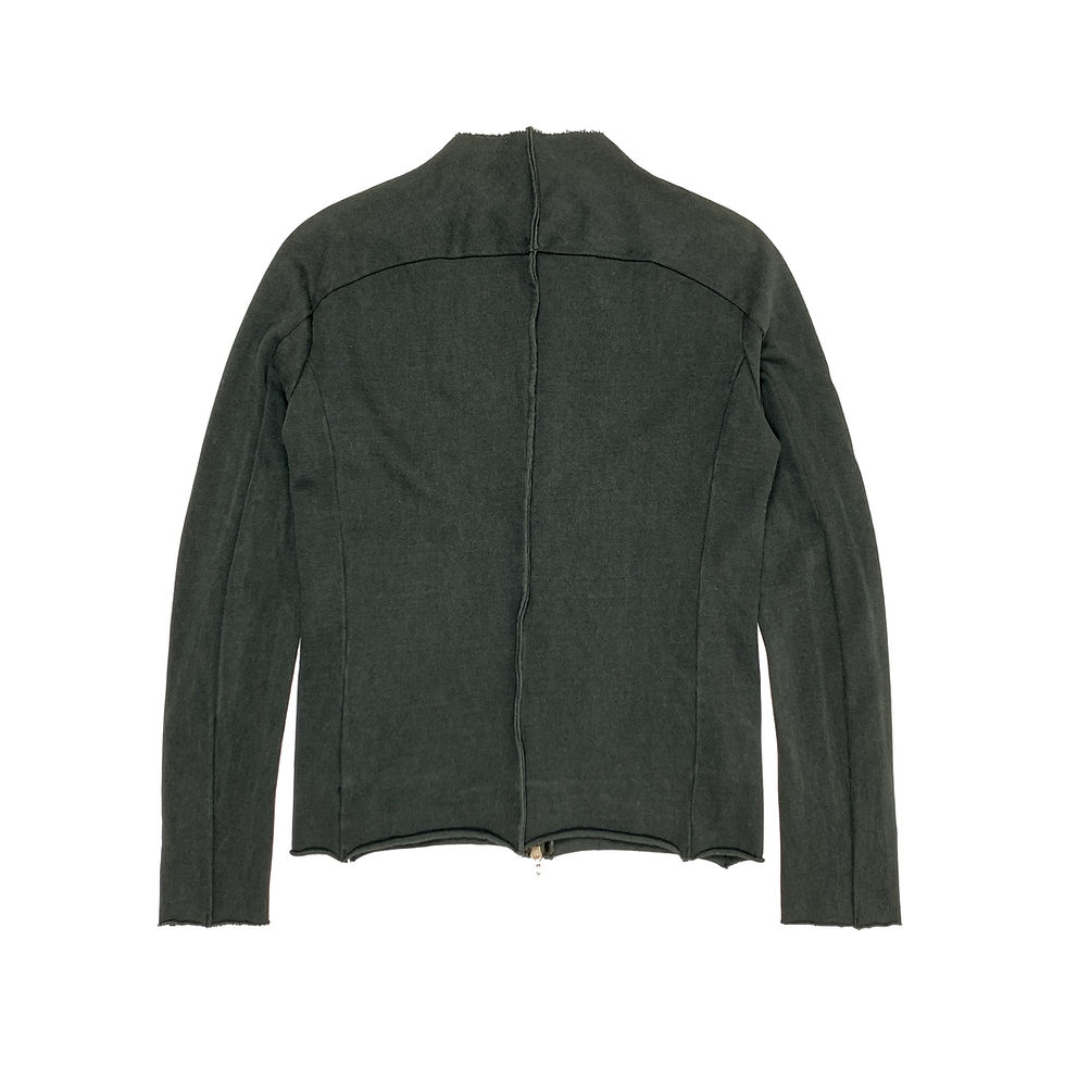 Thumbnail: Attachment panelled cotton jacket