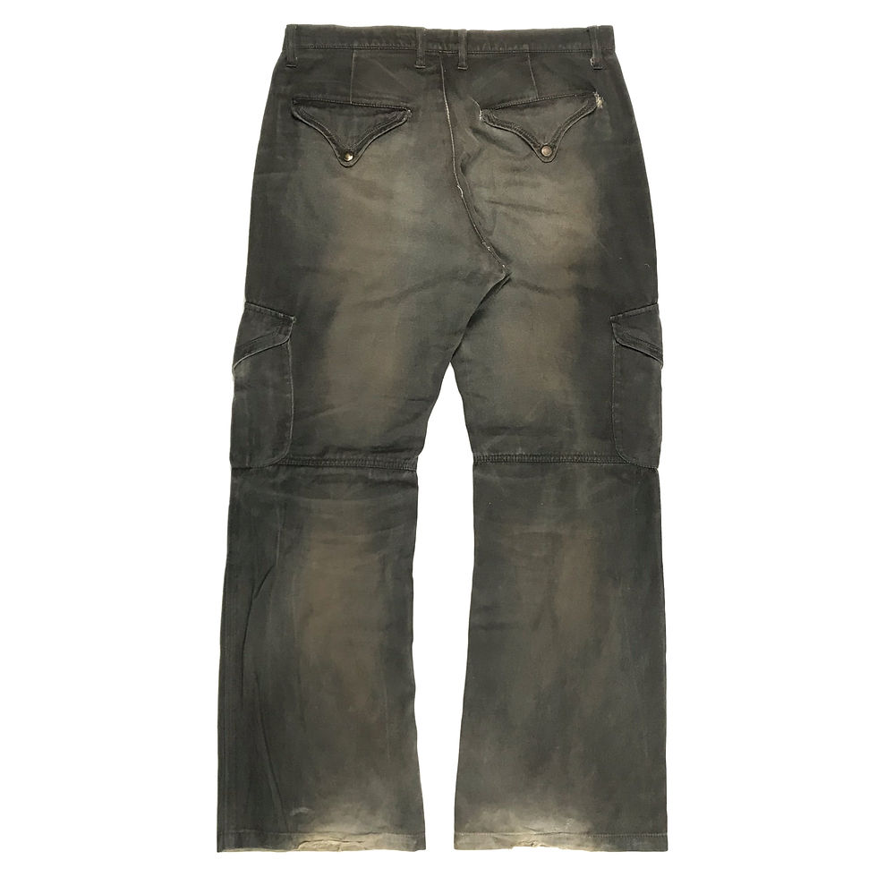 Pre-Loved] Kiminori Morishita Cargo Pants - Khaki | Garmentory