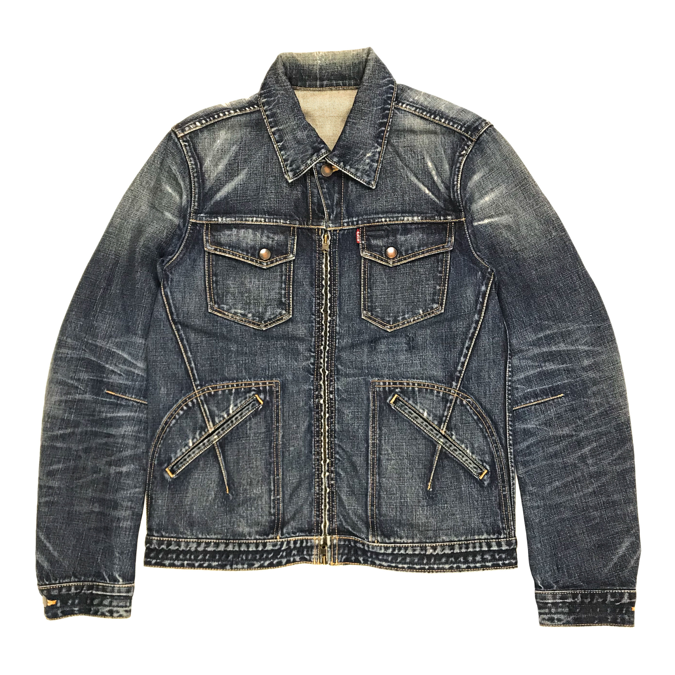 Number (N)ine SS07 pain denim jacket