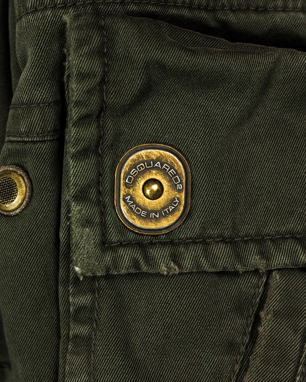 Thumbnail: DSQUARED2 AW07 BEAVER FUR GAS MASK CARGO JACKET