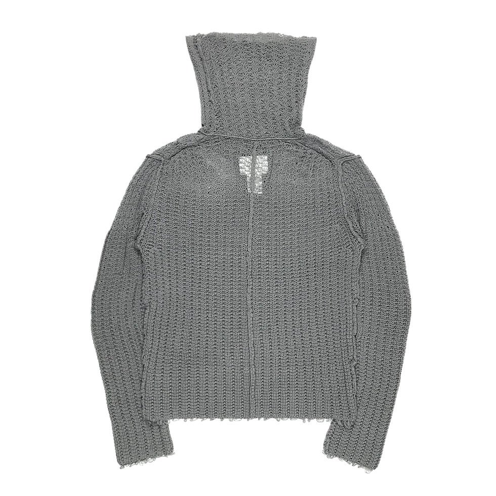 Thumbnail: Mihara Yasuhiro loose knit turtleneck