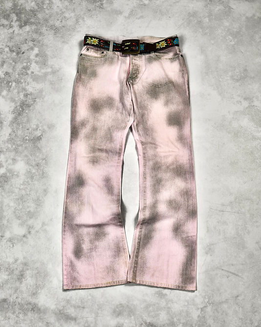 5351 POUR LES HOMMES OMBRE EFFECT FLARED JEANS | Barhaine Archive