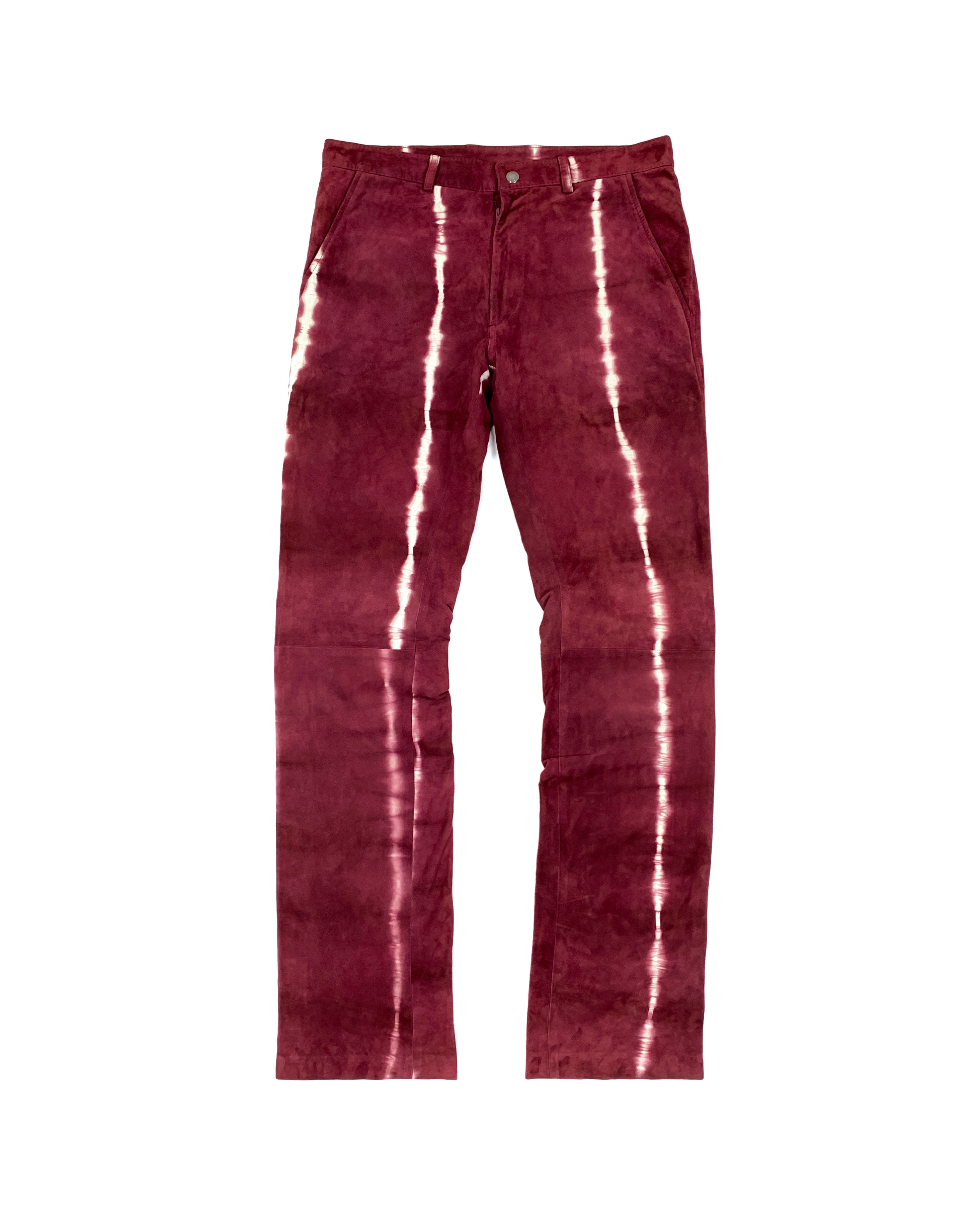 Dolce & Gabbana 90s tie-dye calfskin pants