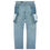 Thumbnail: FINAL HOME DETACHABLE DOUBLE-KNEE CARPENTER JEANS