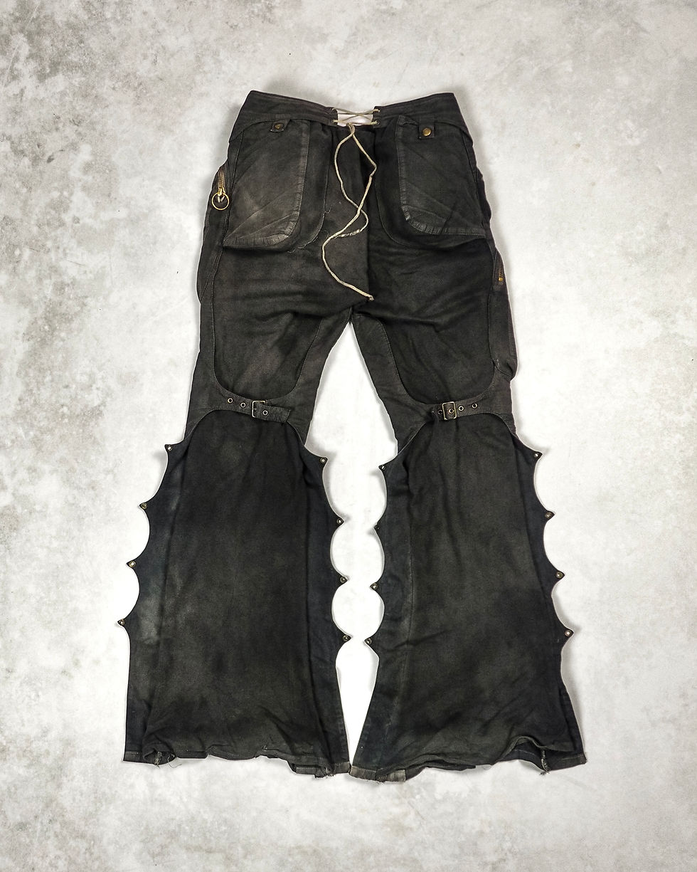SHARE SPIRIT BATWING RAVER PANTS | Barhaine Archive