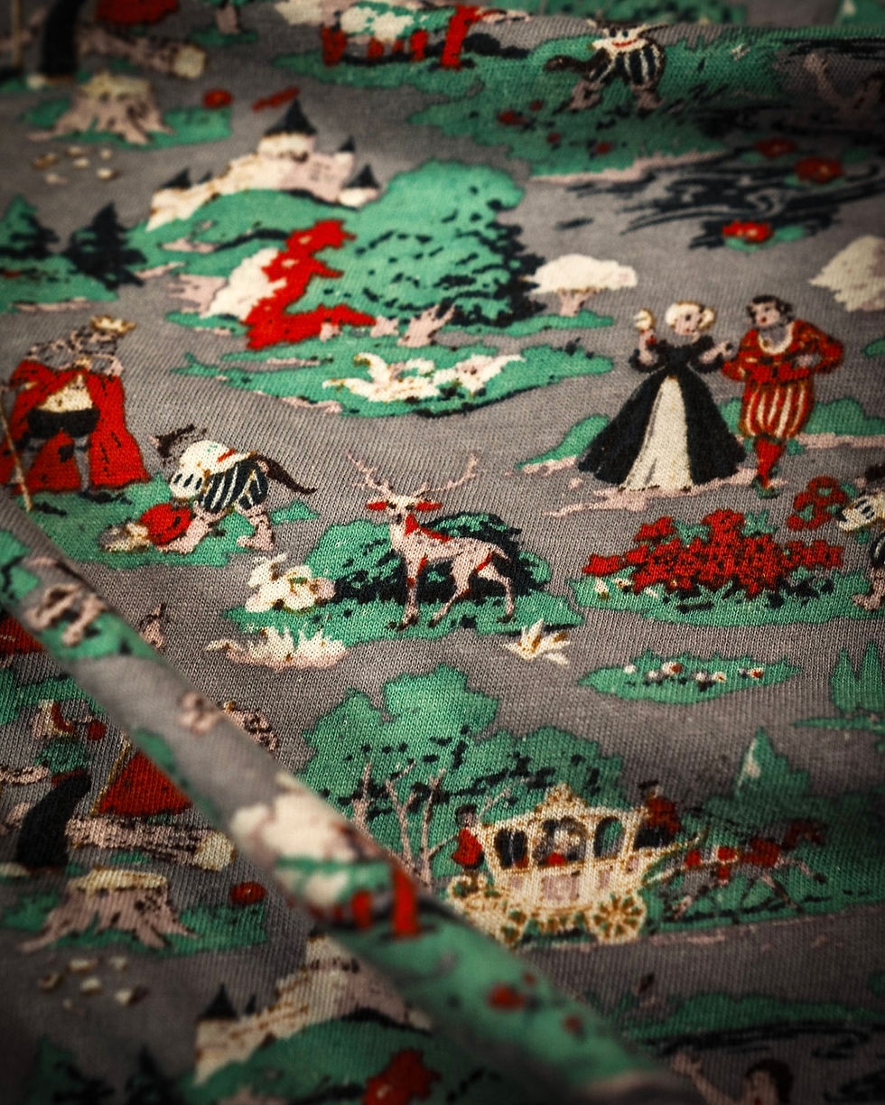 Thumbnail: UNDERCOVER AW04 ANNE-VALÉRIA DUPOND PRINT FLARED SWEATER