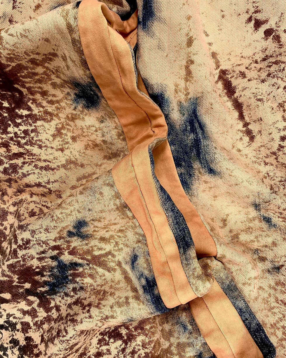 Thumbnail: Roberto Cavalli dye splatter flared jeans