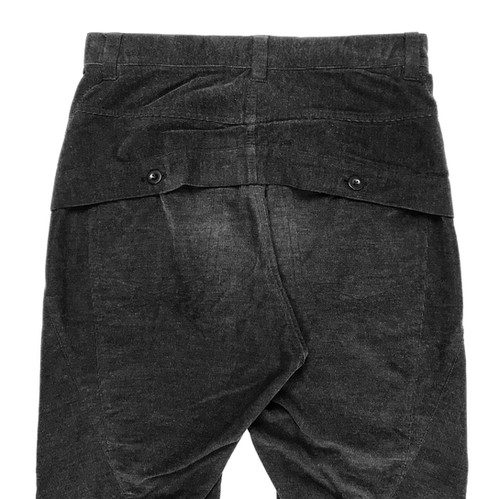 Final Home button fly corduroy pants | Barhaine Archive