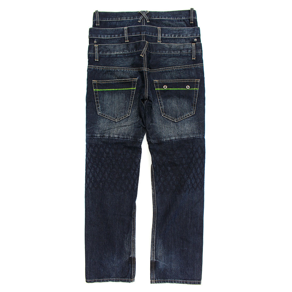 Thumbnail: PPFM triple waisted jeans