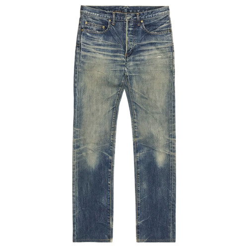 Dior Homme AW03 sandwashed clawmark denim | Barhaine Archive