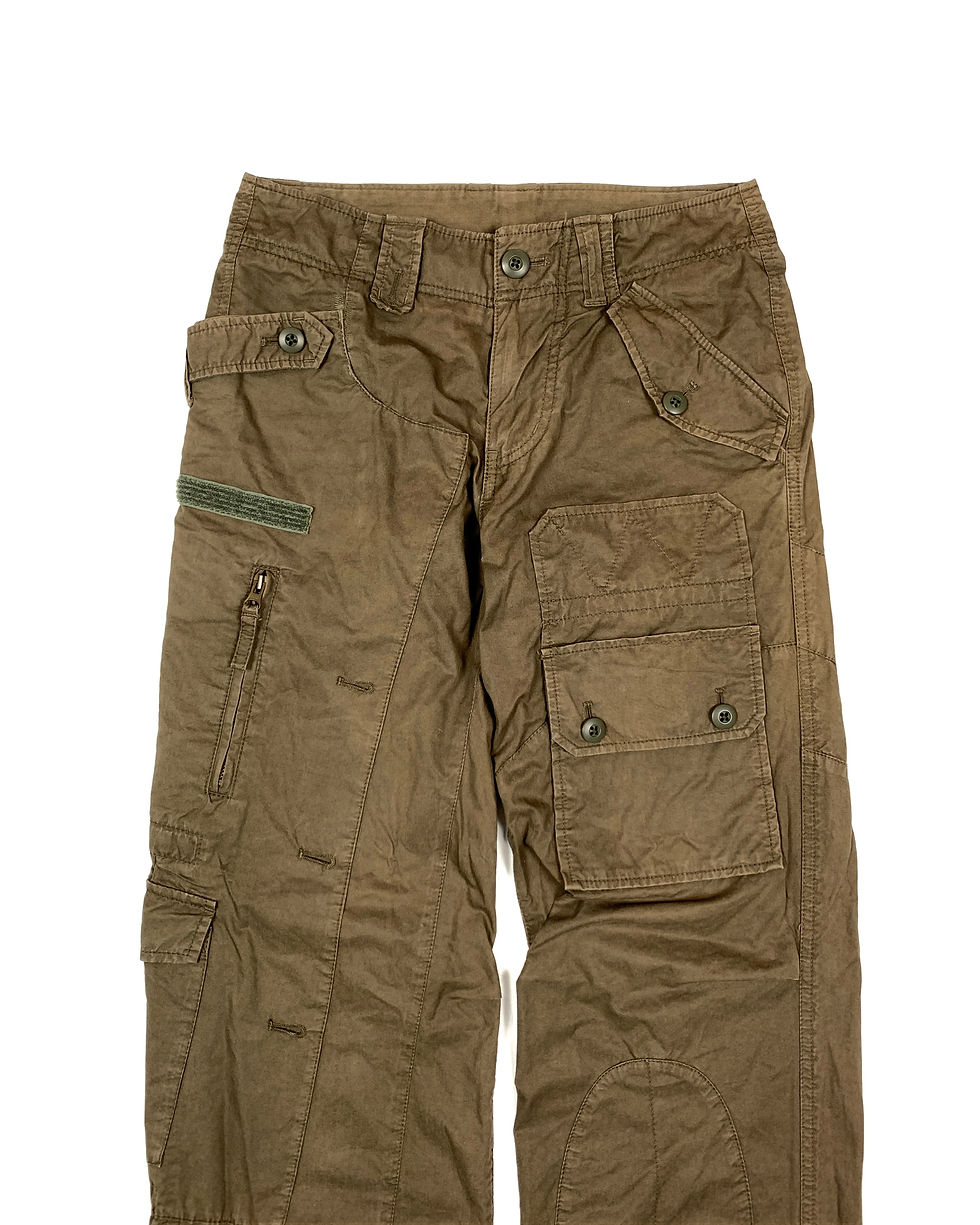 291295 Homme reconstructed cargo pants | Barhaine Archive