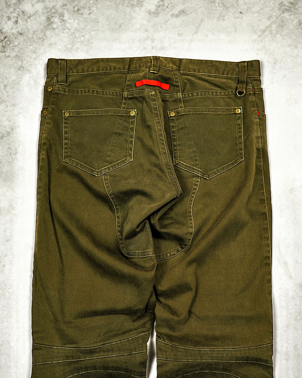Thumbnail: SHINICHIRO ARAKAWA PANELLED MOTORCYCLE PANTS