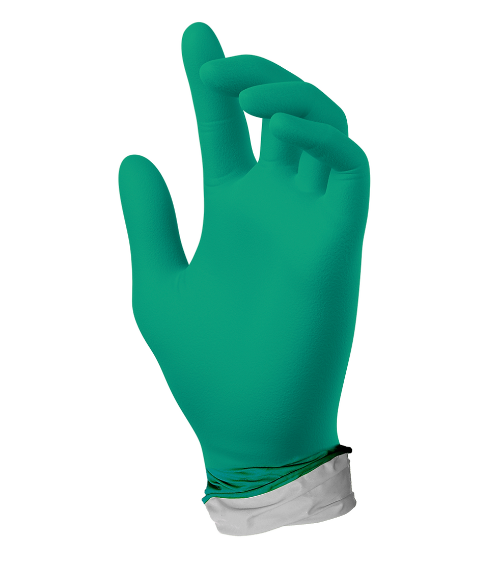 Thumbnail: PF-95GW POWDER-FREE ECOTEK SUSTAINABLE NITRILE EXAMINATION GLOVES WITH ENERGEL A