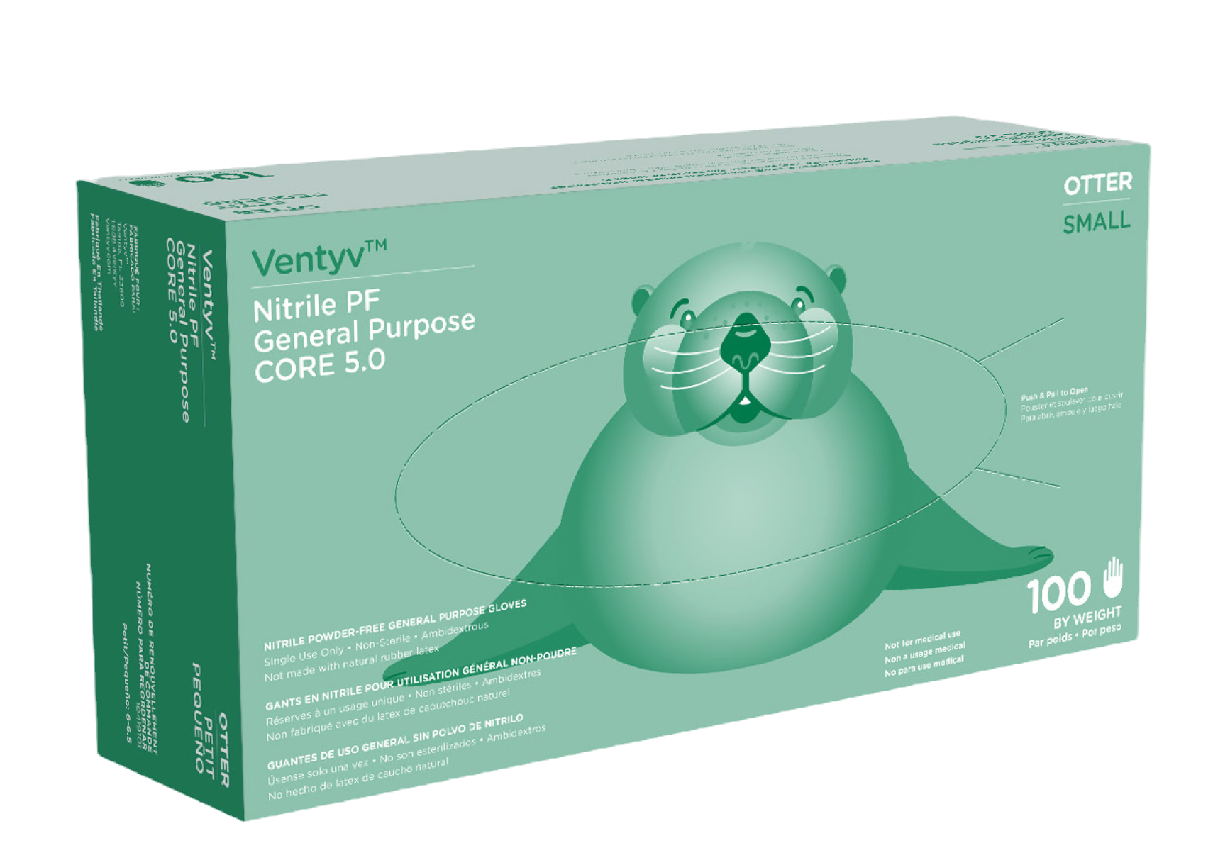 Ventyv® Nitrile Powder-Free General Purpose CORE 5.0 Blue (Otter)