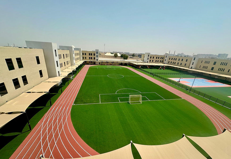 Close-up view of polyurethane flooring texture showing smooth, durable surface