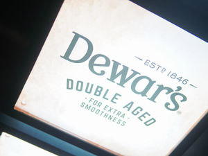 DEWAR'S at Wishbone
