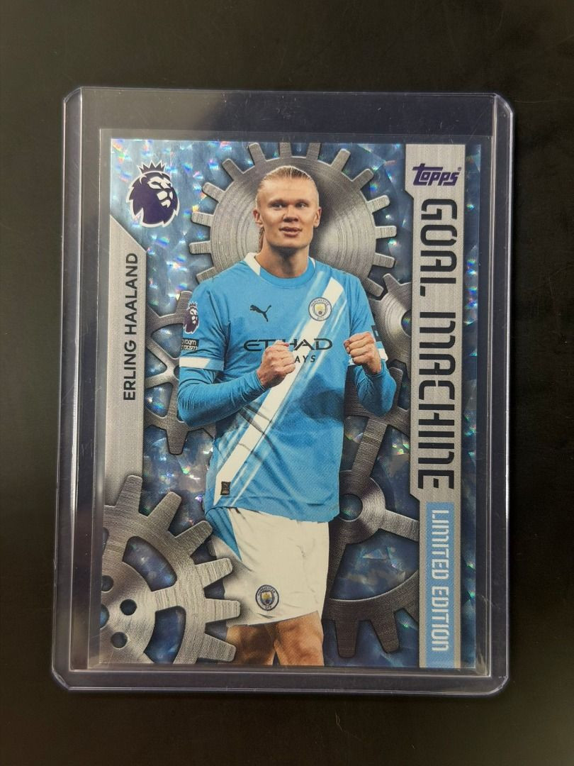 2025-26 Topps Goal Machine Limited Edition Erling Haaland Manchester City
