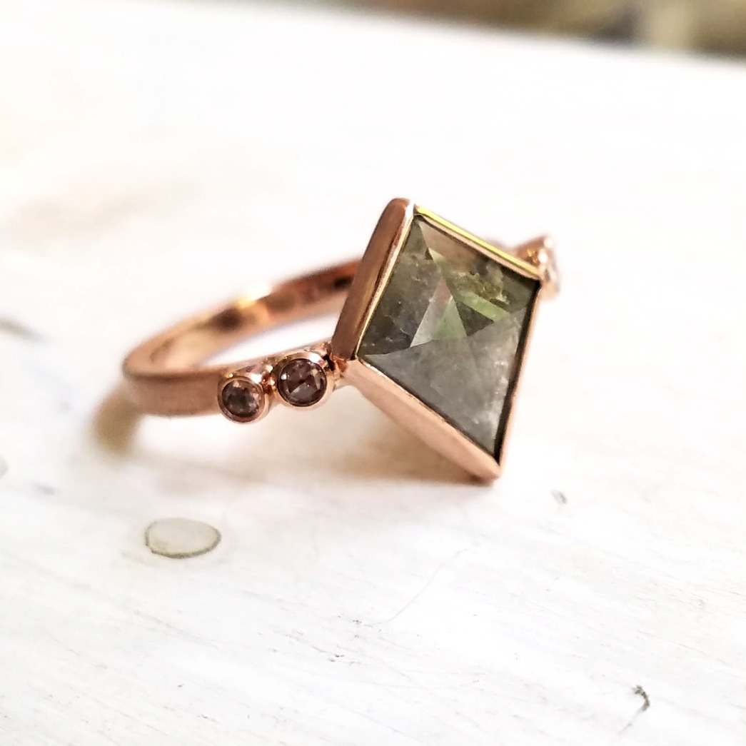 Kite Natural Diamond Ring