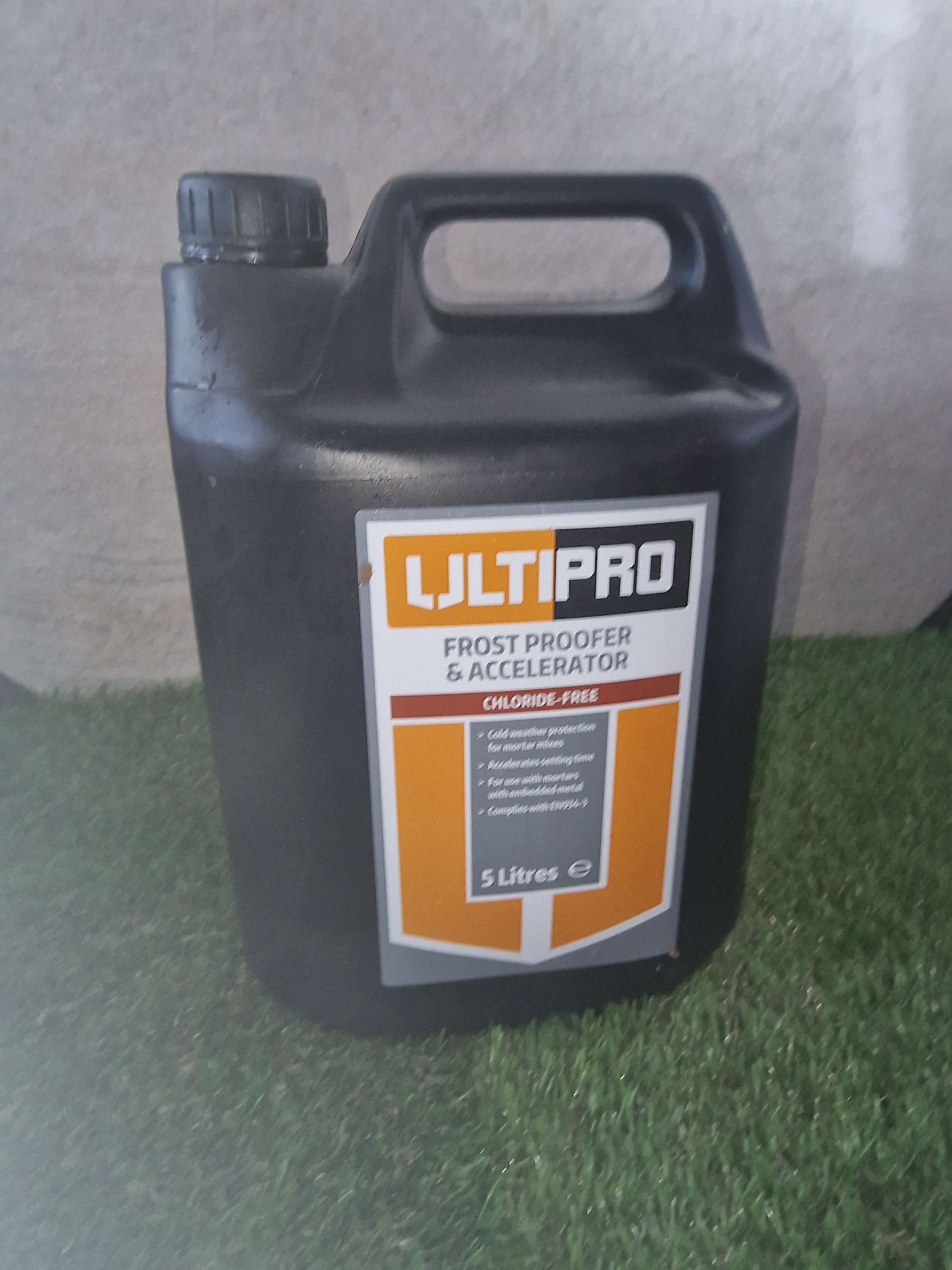 ULTIPRO frost proofer and accelerator 5 Litres