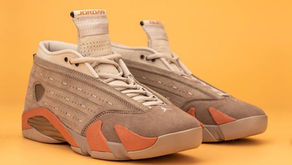 Novas imagens do Air Jordan 14 Low x CLOT