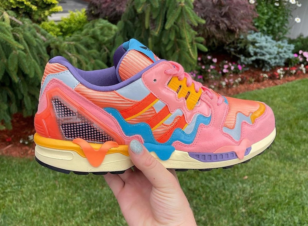 Bad Bunny x adidas ZX 8000 “Ice Cream”