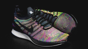 Nike Zoom Mariah Flyknit Racer na tradicional versão Multicolor