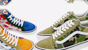 Confira a segunda colaboração da Bape com a Vans