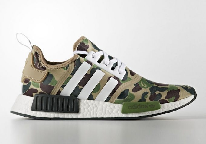 adidas nmd camuflado preto