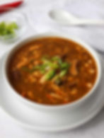 Hot & Sour Soup at Wok Like A Desi - Indian Chinese Food